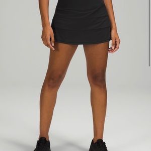 lululemon pace rival mid rise skirt